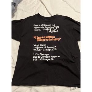 Champion Figures of Speech Virgil Abloh MCA shirt XL